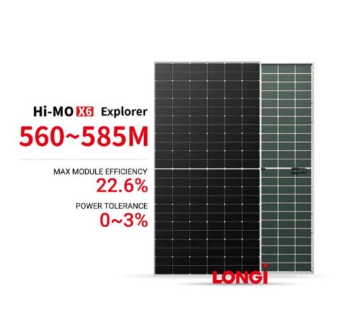 PANNEAU SOLAIRE LONGI 570W BIFACIAL