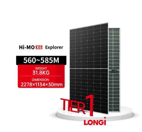 PANNEAU SOLAIRE LONGI 570W BIFACIAL – Image 4